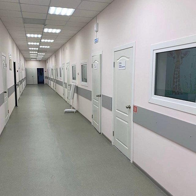 Завершен капремонт педиатрического отделения Лысогорской районной больницы