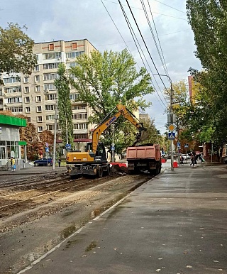 В Саратове на трех трамвайных маршрутах продолжается демонтаж рельсов