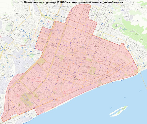 Холодную воду отключат в пяти районах Саратова 14 октября на сутки