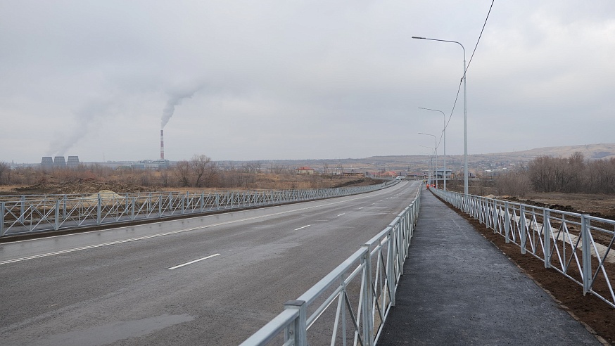 Новая дорога в Саратове разгрузила Вольский тракт