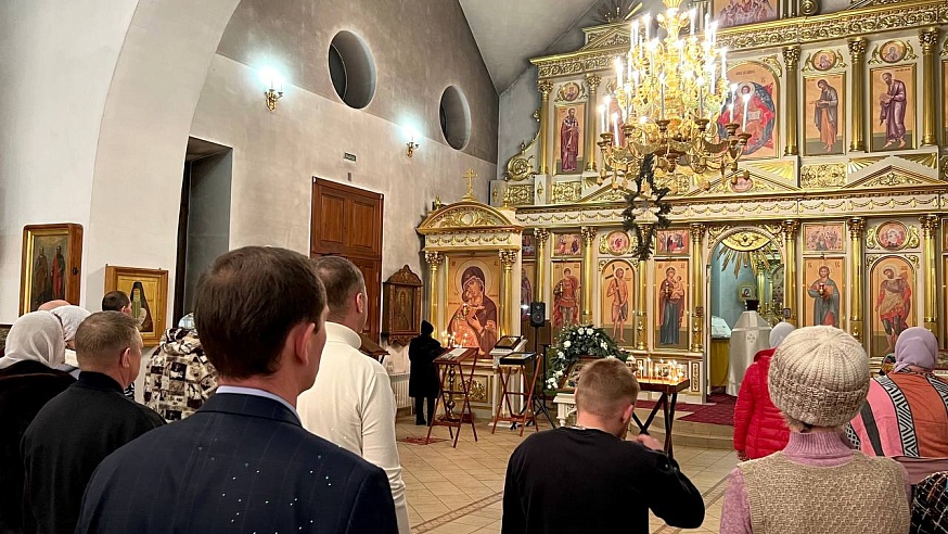 Николай Панков поздравил всех православных христиан с Рождеством Христовым