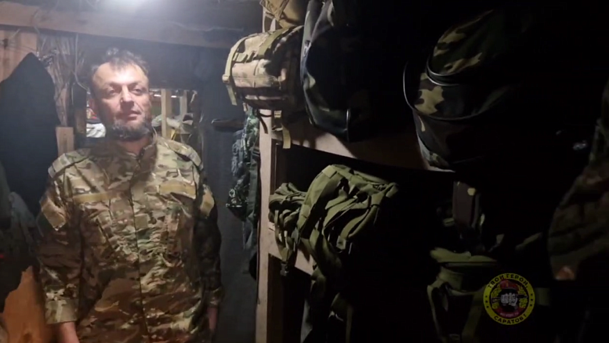 Артиллеристы саратовской бригады в зоне СВО уничтожили украинский "Леопард"