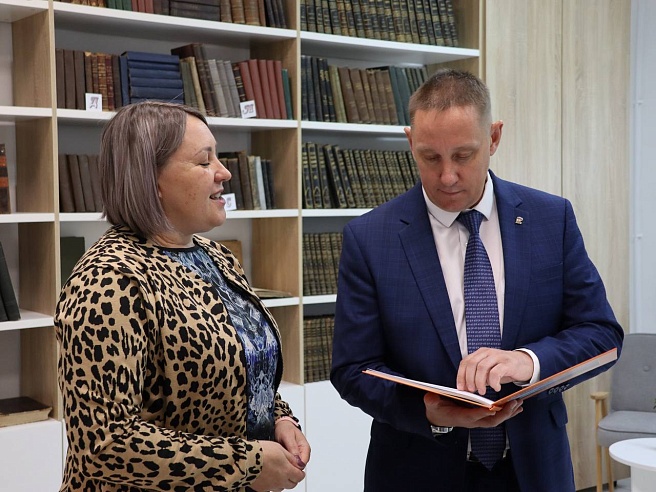 В Балашове открылась модельная библиотека