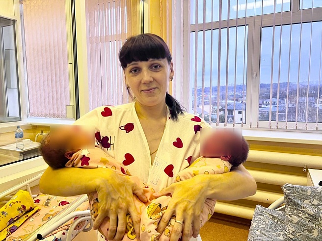 В первый день зимы в Саратове родились три двойни