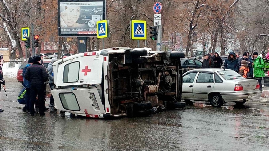 Дтп со скорой помощью сегодня