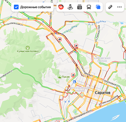 Снегопады вернулись в Саратовскую область