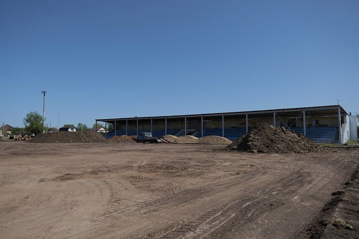 Обновленный стадион в Красном Куте станет доступен всем жителям