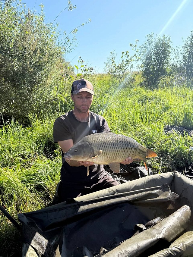 Аткарчане поймали на турнире по спортивной рыбаке 13-килограммового карпа
