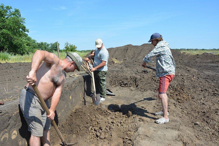 В Саратовской области археологи обнаружили родовой могильник племенного вождя
