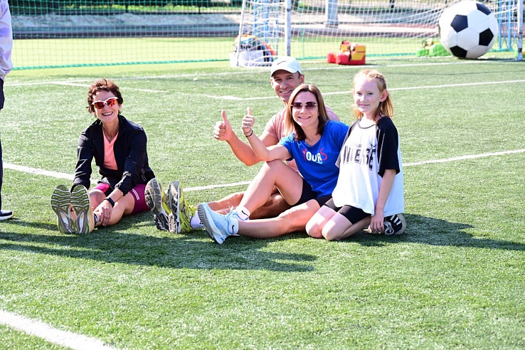 Балаковские атомщики и члены их семей приняли участие в Едином дне ГТО