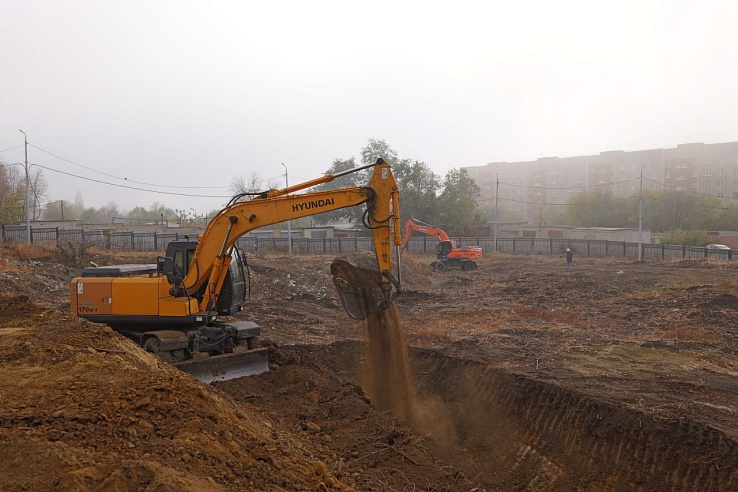 В Ленинском районе Саратова началось возведение школы на 1100 учащихся